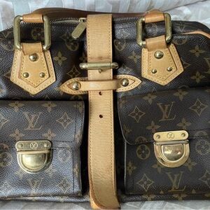 Authentic Louis Vuitton Manhattan GM
